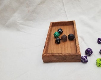 Lacewood dice rolling tray.