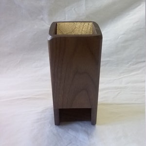 Walnut Domestic Wood Dice Rolling Tower image 2