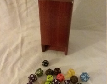 Bloodwood dice tower.