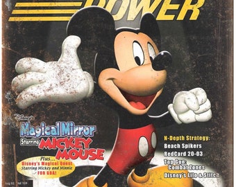 Nintendo Power Mickey Mouse Magical Mirror 10" X 7" Reproduction Metal Sign G33