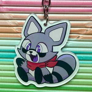 Indigo Park - Rambley the Raccoon-sleutelhanger