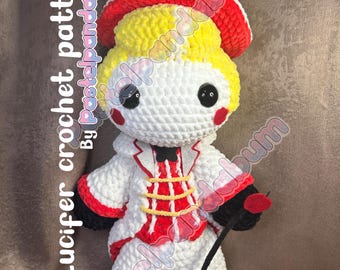 Hazbin Hotel Lucifer uncinetto SCHEMA PDF