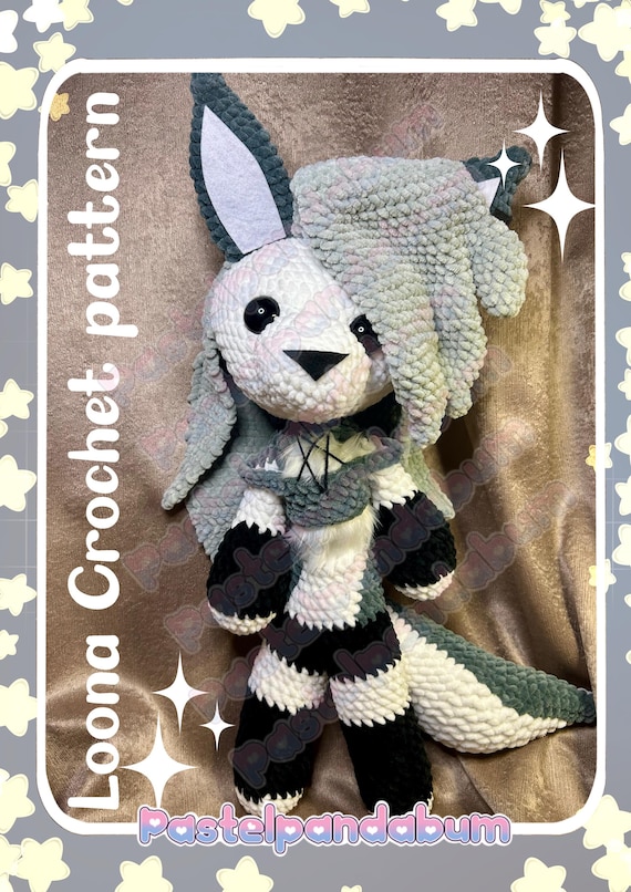 Helluva Boss Loona crochet PATTERN PDF