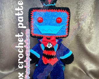 Hazbin Hotel Vox crochet PATTERN PDF