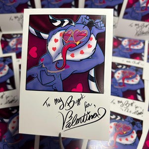 Hazbin Hotel - Sexy Valentino A6 stampa