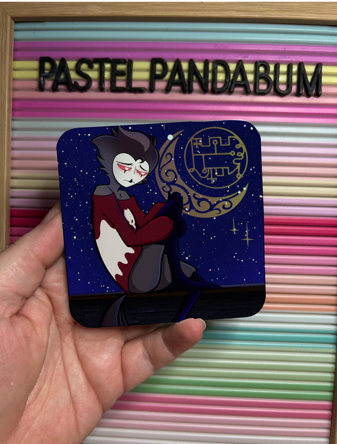 Helluva Boss - Mastermind Stolas Coaster - Etsy