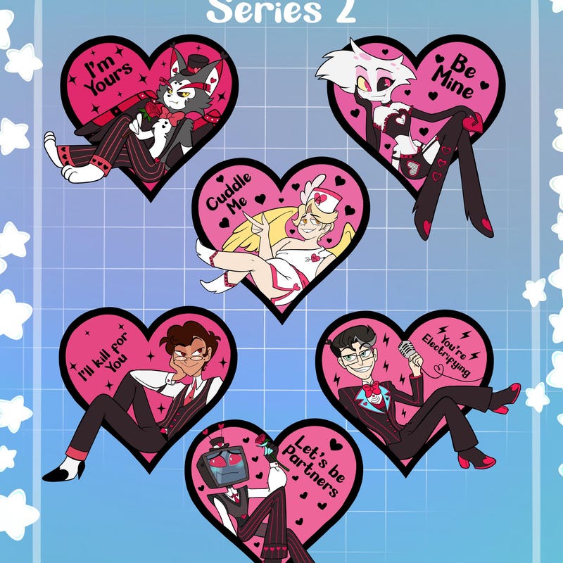 Hazbin Hotel Valentine's Merch - Etsy UK