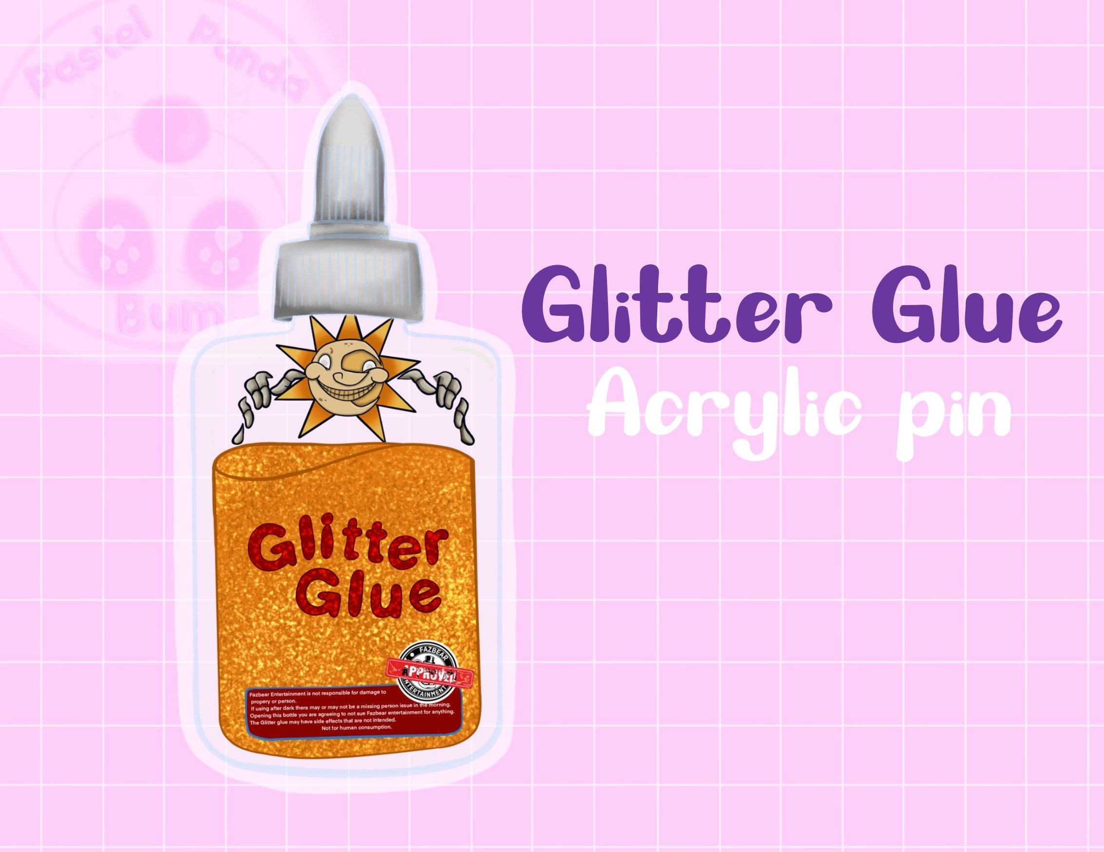 Art Glitter Glue Tip Pins
