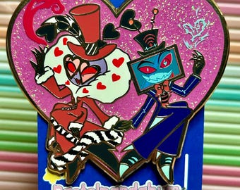 Hazbin Hotel Staticmoth Enamel Pin - Etsy