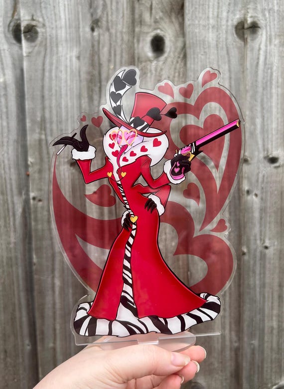Hazbin Hotel - 22cm Valentino Acrylic Standee - Etsy Israel