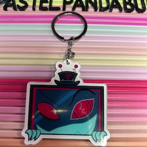 Hazbin Hotel Vox peeper keychain