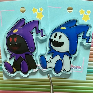 Persona - Jack Frost & Black Frost acrylic pins