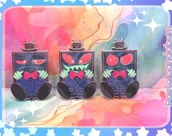Hazbin Hotel - Vox heart Enamel Pin badge