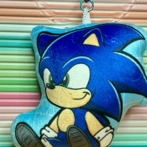 Sonic the Hedgehog - Sonic Plüsch Schlüsselanhänger