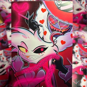 Hazbin Hotel - Posion Valentino & Angeldust A6/A4 print