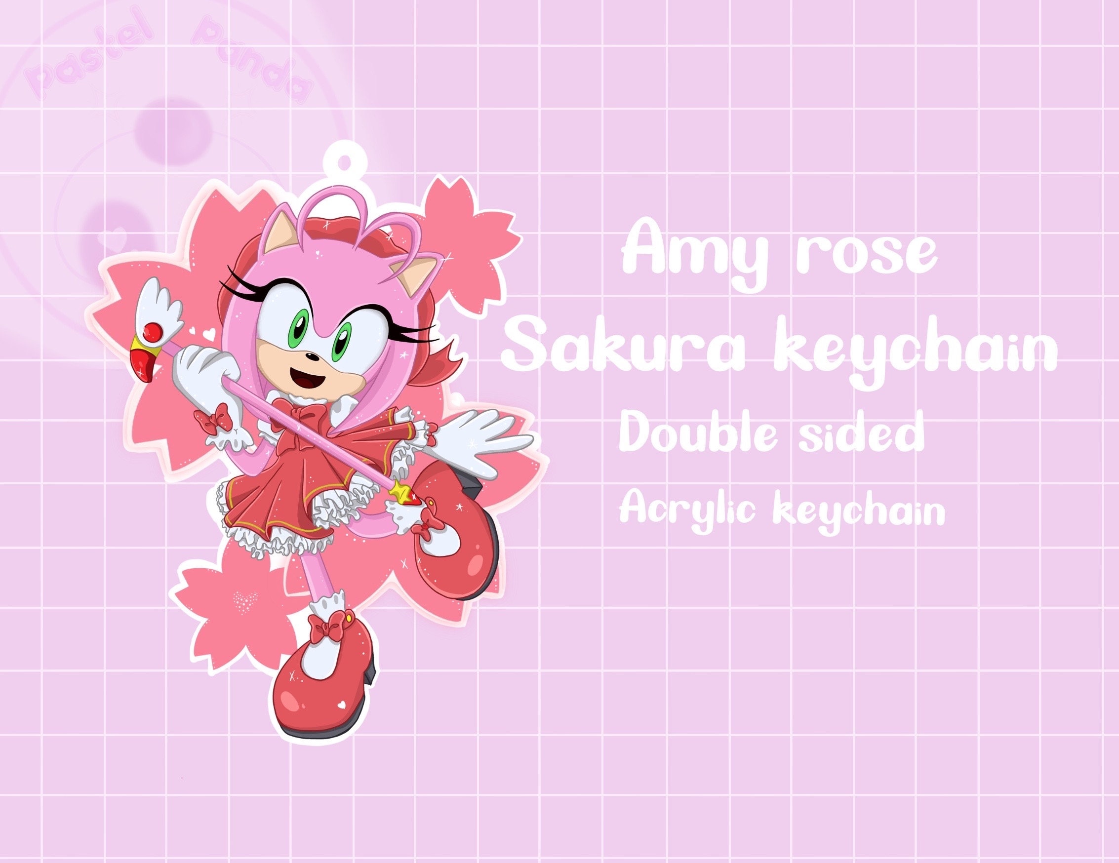 Amy Rose on hoverboard 3 Sonic the hedgehog clipart image -  Portugal