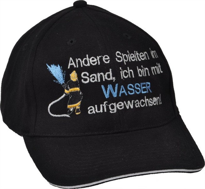 Cap mit Stick FEUERWEHR WASSER 68167 Bild 1