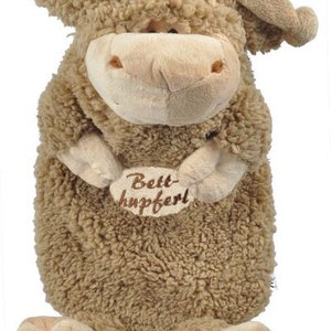 Hot-water bottle sheep with stick Bedtime candy new image 1