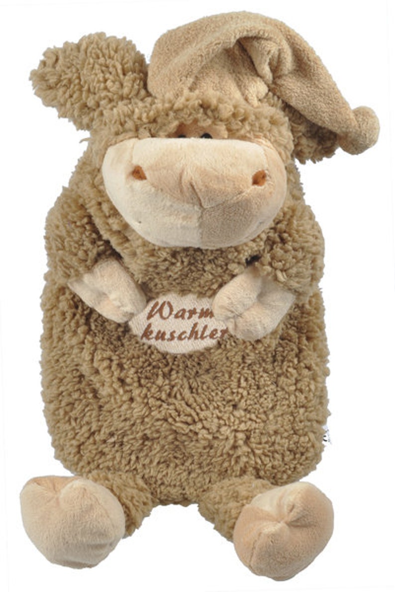 Hot-water bottle sheep with stick Warmkuschler new image 1