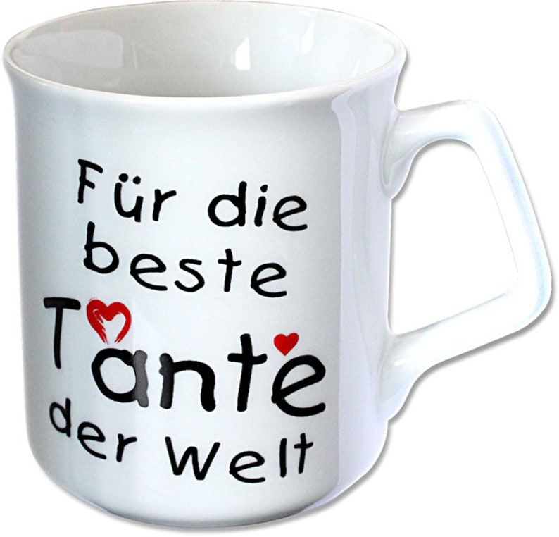 Kaffeetasse Keramik ...allerliebste TANTE 57285 Bild 2