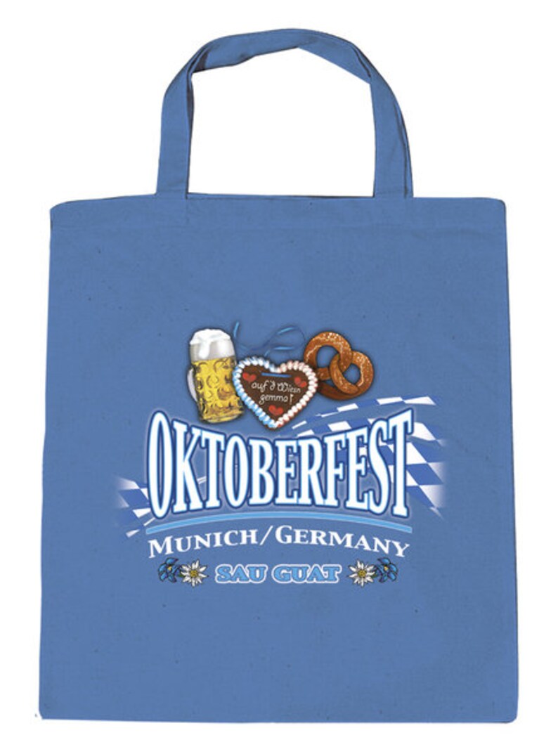 Cotton bag with print Oktoberfest Munich image 1