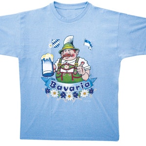 T-shirt with print Bavaria Oktoberfest S-XXL image 1