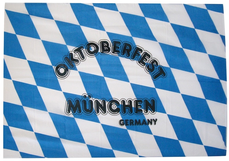 Jumbo Fahne Flagge OKTOBERFEST MÜNCHEN 150 cm Bild 1