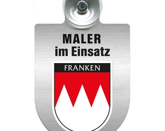 Application shield windshield - MALER in use - Customizable - 309465