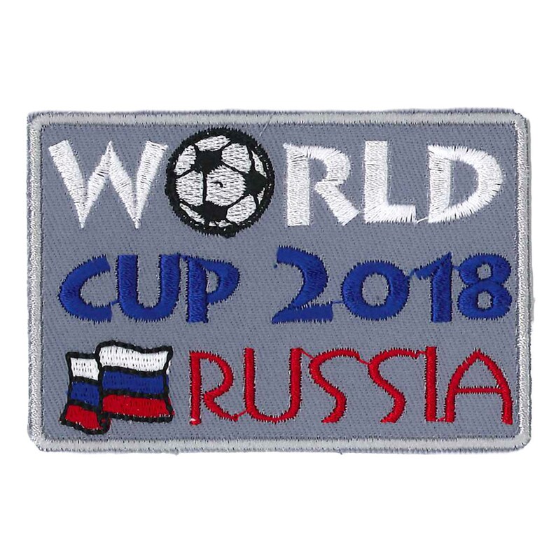 Aufnäher 8,5 x 6 cm Fussball World Cup 2018 Russia Bild 1