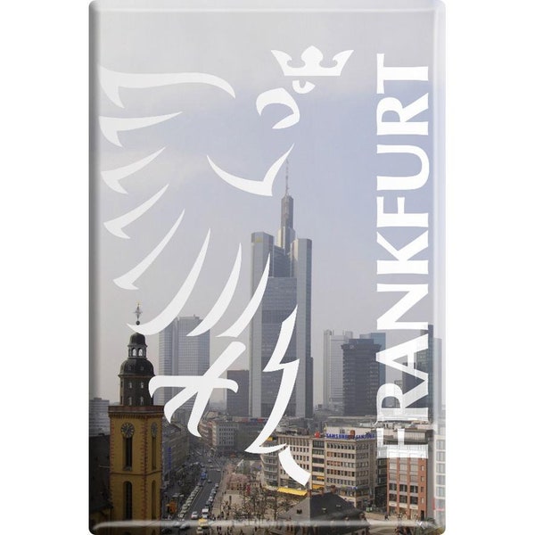 Kühlschrank- Magnet Schildchen  FRANKFURT  38736