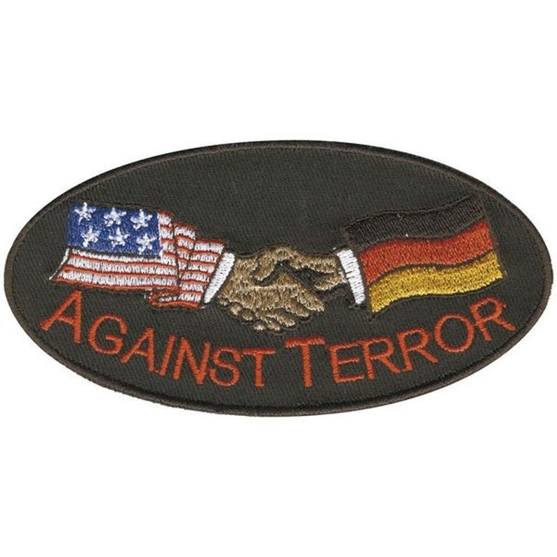 Patch against terror USA Germany 04731 image 1