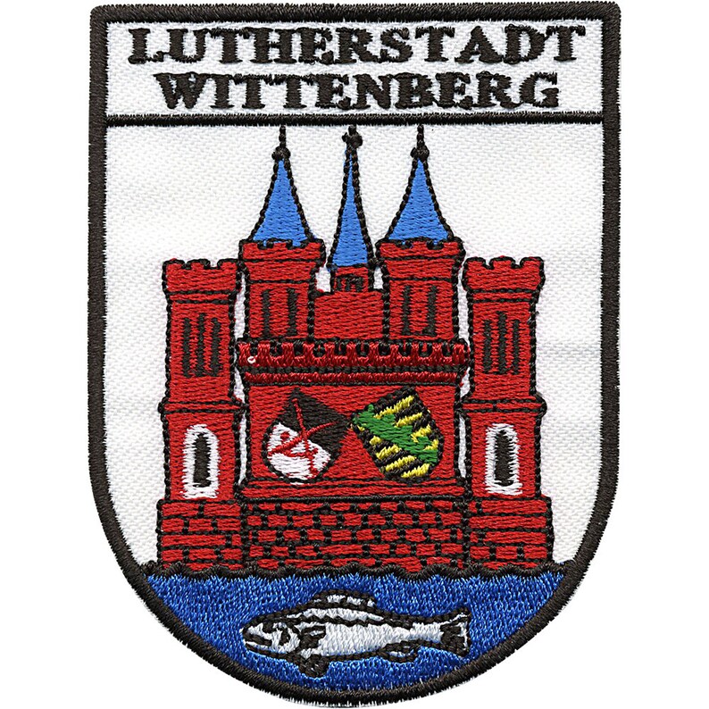 Aufnaeher Patch Wappen Lutherstadt Wittenberg Etsy