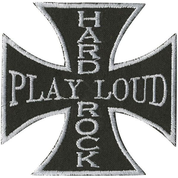 Aufnäher Applikation  Hard Rock Play Loud  01989