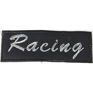Aufnäher Applikation Patches - RACING - Gr. ca. 11,5 x 4 cm - 04678