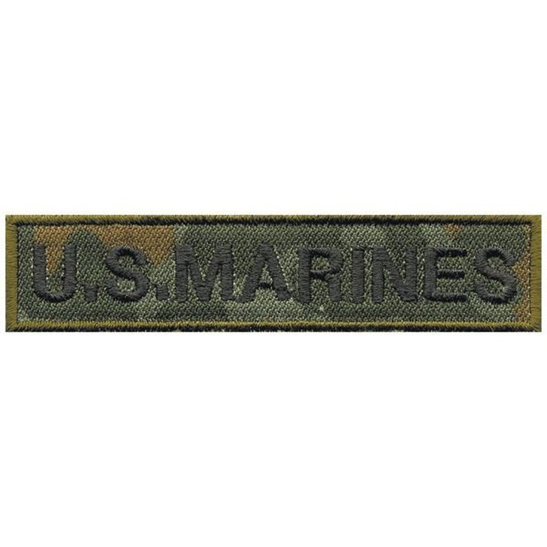 Aufnäher Army MILITARY U.S. MARINES 03098 Bild 1