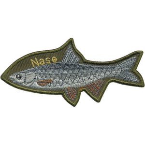Aufnäher - Fisch - 04670 - Gr. ca. 10 x 5 cm - Patches
