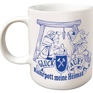 Tasse Keramik Ruhrpott Hier Bin Ich ... 57388 Bild 2