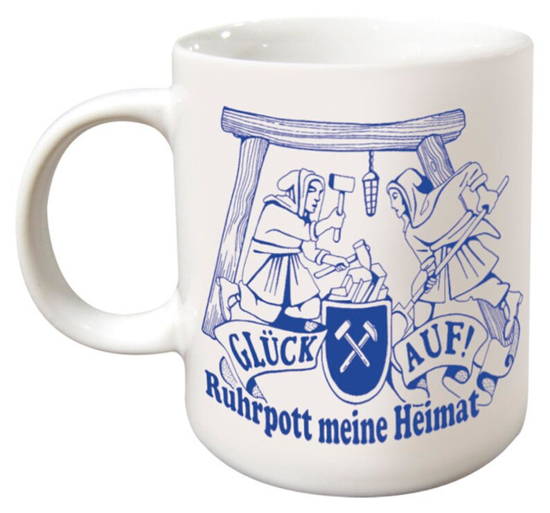 Tasse Keramik Ruhrpott Hier Bin Ich ... 57388 Bild 2