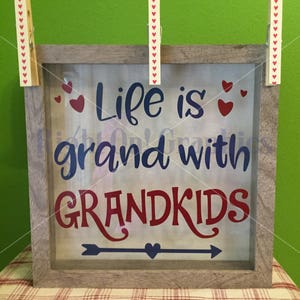 Leven Is groots met kleinkinderen - SVG - DXF - PNG - Silhouette Cameo - snijden - knippen - Cricut bestand bestanden