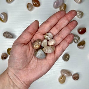 Flower Agate Tumble