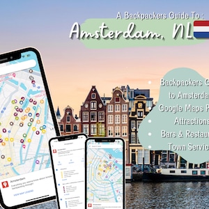 AMSTERDAM ! Guide de voyage Google Map pour les routards