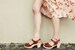 Swedish Clogs Peep Toe Tan Leather by Lotta from Stockholm / Wooden Clogs / Summer / High Heel / Made in Sweden / lottafromstockholm 