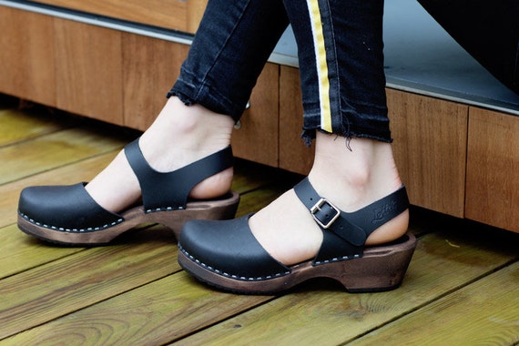 swedish mary jane clogs