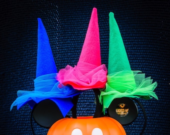 Disney Fairy Hat, Fairy Headband, Sleeping Beauty, Flora Fauna and Merryweather, Witch Hats, Fairy Princess Hat, Halloween Costume Hat