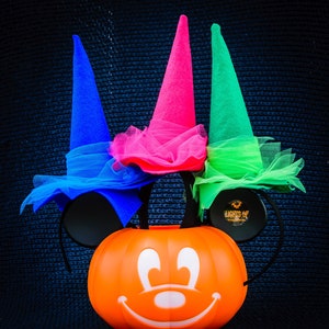 Disney Fairy Hat, Fairy Headband, Sleeping Beauty, Flora Fauna and Merryweather, Witch Hats, Fairy Princess Hat, Halloween Costume Hat