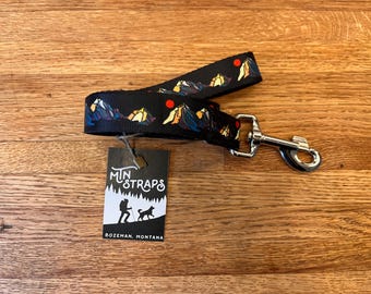 Dog Leash - MTN Straps dog mountain art minimalist