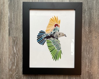 The Raven - outdoor mountain art nature