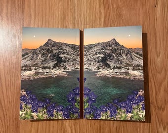 Alpine Lake Notebook - pct backpacking mountain journal notebook