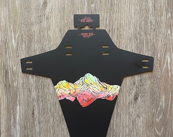 Alpenglow Fender - mountain bike fender mud guard mtb trail