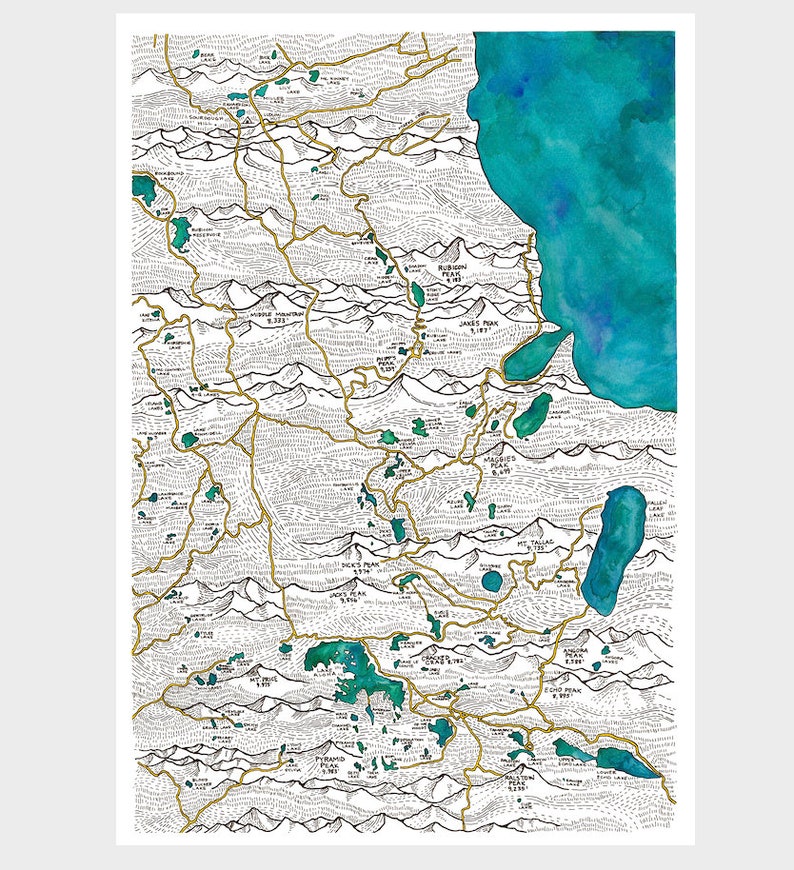 desolation wilderness trails